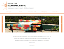 Tablet Screenshot of lmtilluminationfund.org